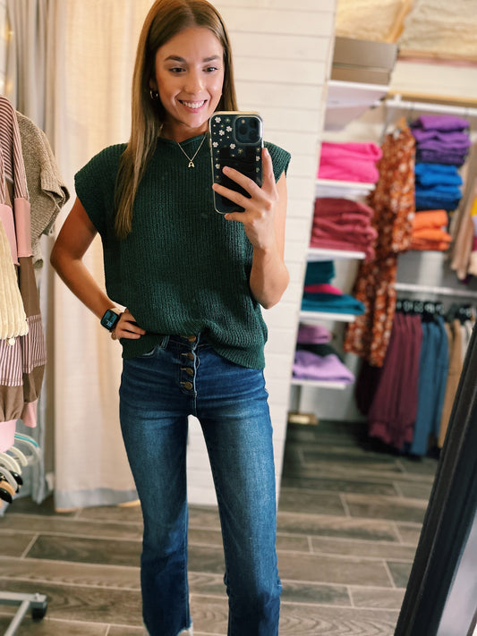 Lori Green Short Sleeve Sweater