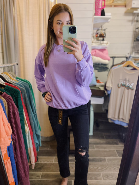 Lavender Sweatshirt