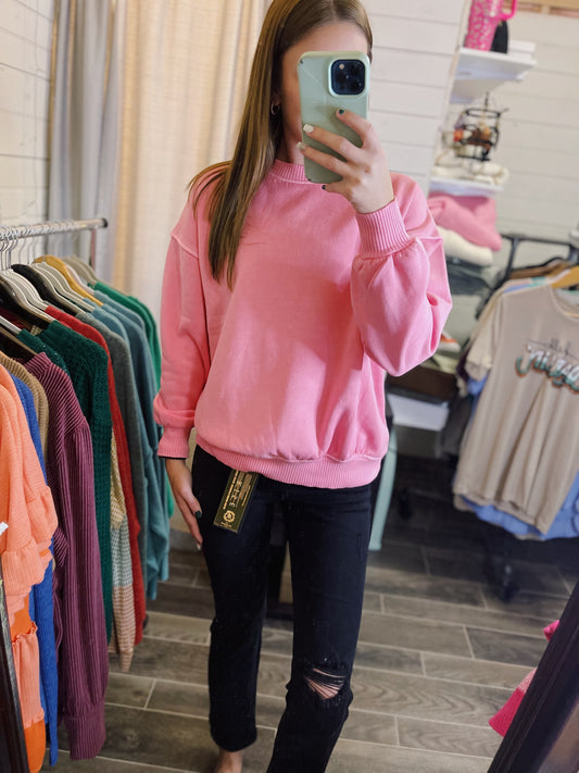 Baby Pink Sweatshirt